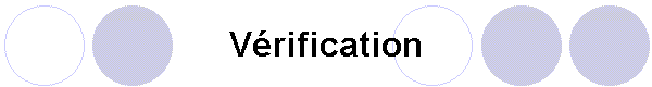 Vrification